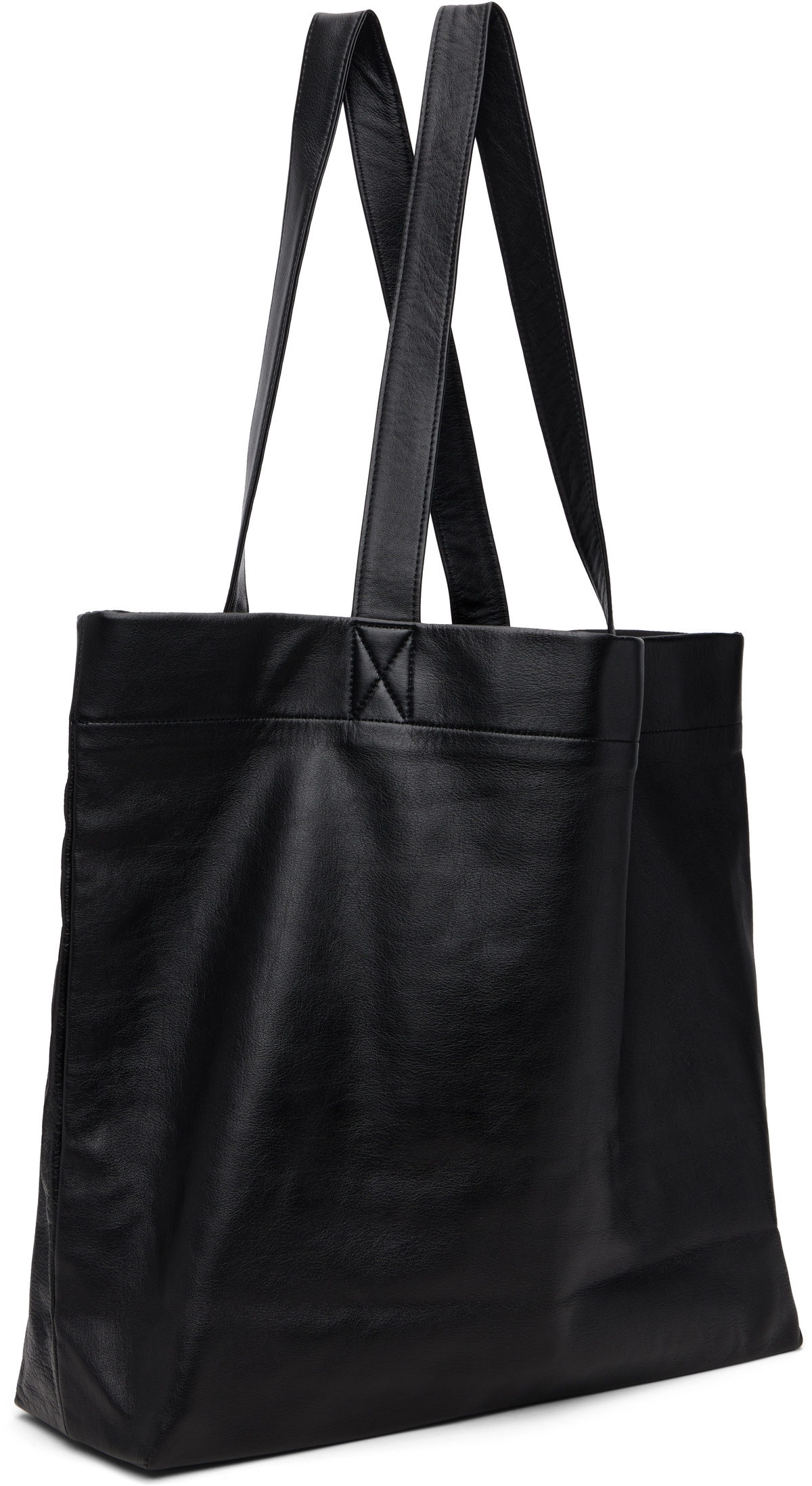 YOHJI YAMAMOTO Black Signature L Tote