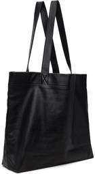 YOHJI YAMAMOTO Black Signature L Tote