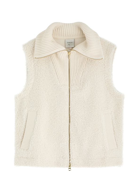 Photo: Varley Aspen Fleece Gilet Cream