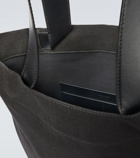 Jil Sander - Logo cotton canvas tote bag