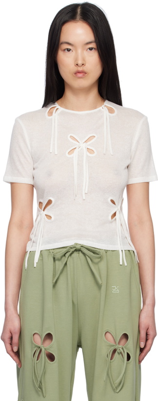 Photo: J.Kim White Petal T-shirt