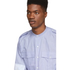 JW Anderson Indigo Long Workwear Contrast Shirt