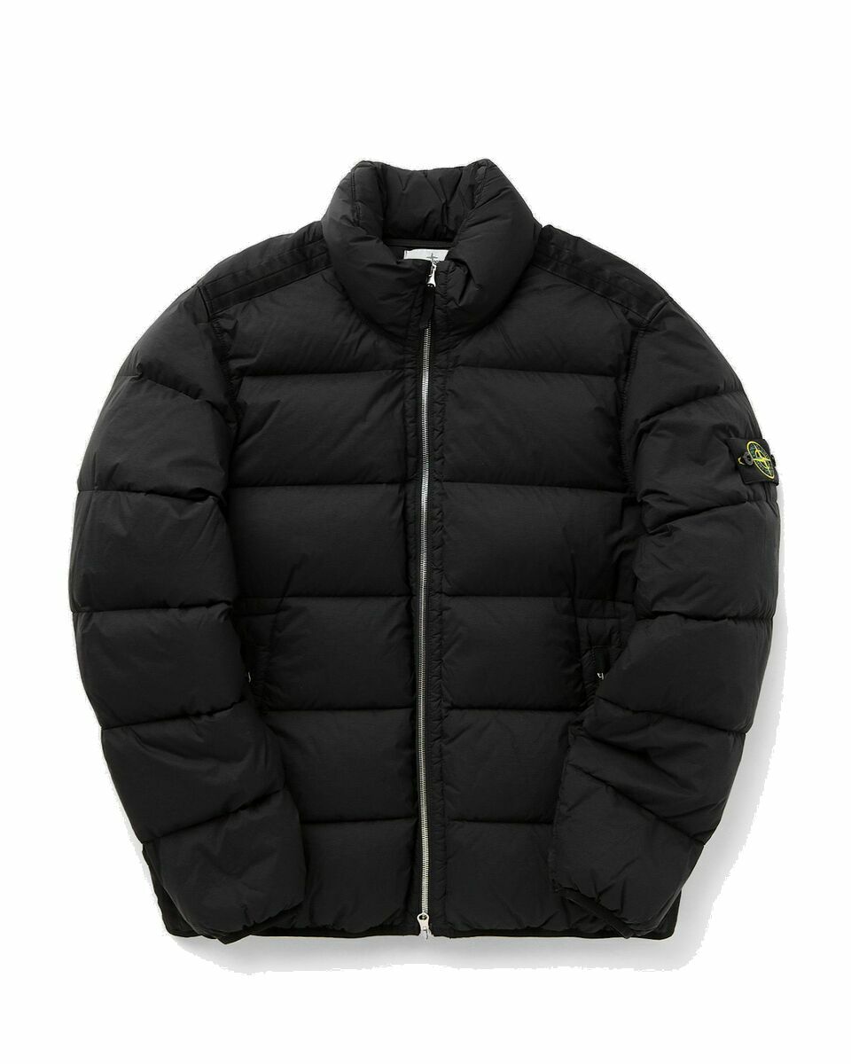 Photo: Stone Island Real Down Jacket Seamless Tunnel Nylon Down   Tc, Garment Dyed Black - Mens - Down & Puffer Jackets