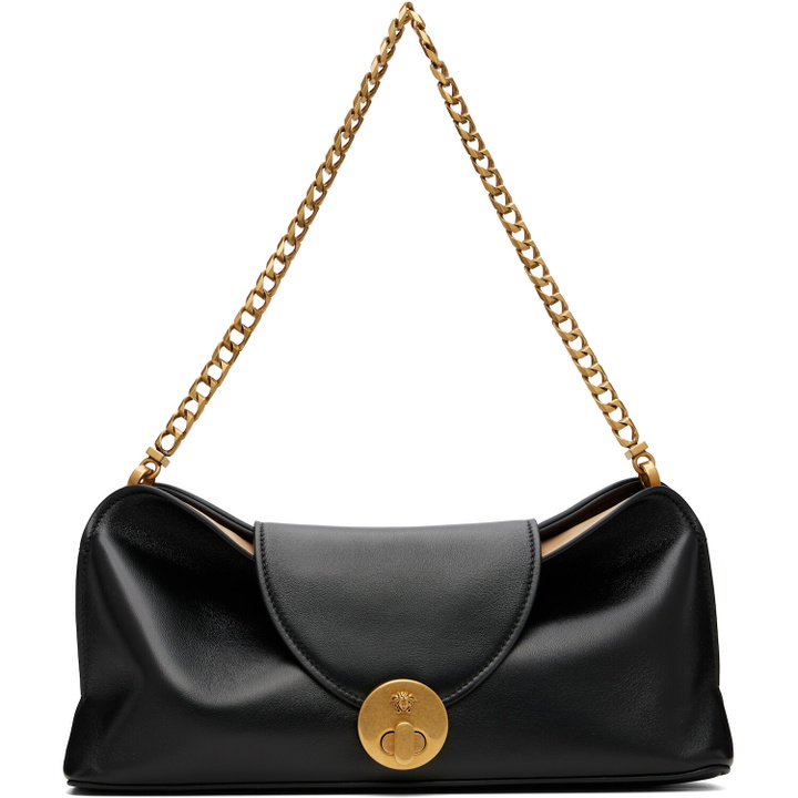 Photo: Versace Black Vivian Nappa Clutch
