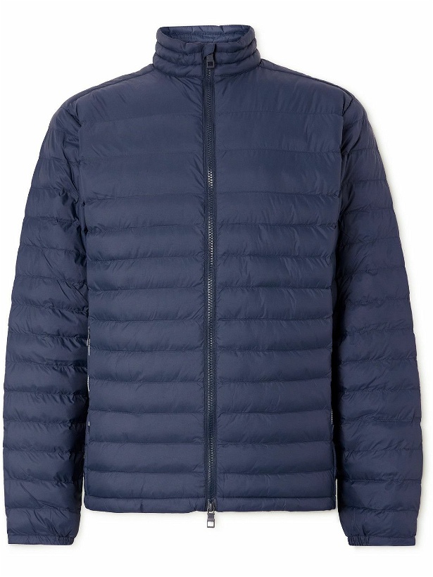 Photo: Peter Millar - Crown Quilted Shell Golf Jacket - Blue