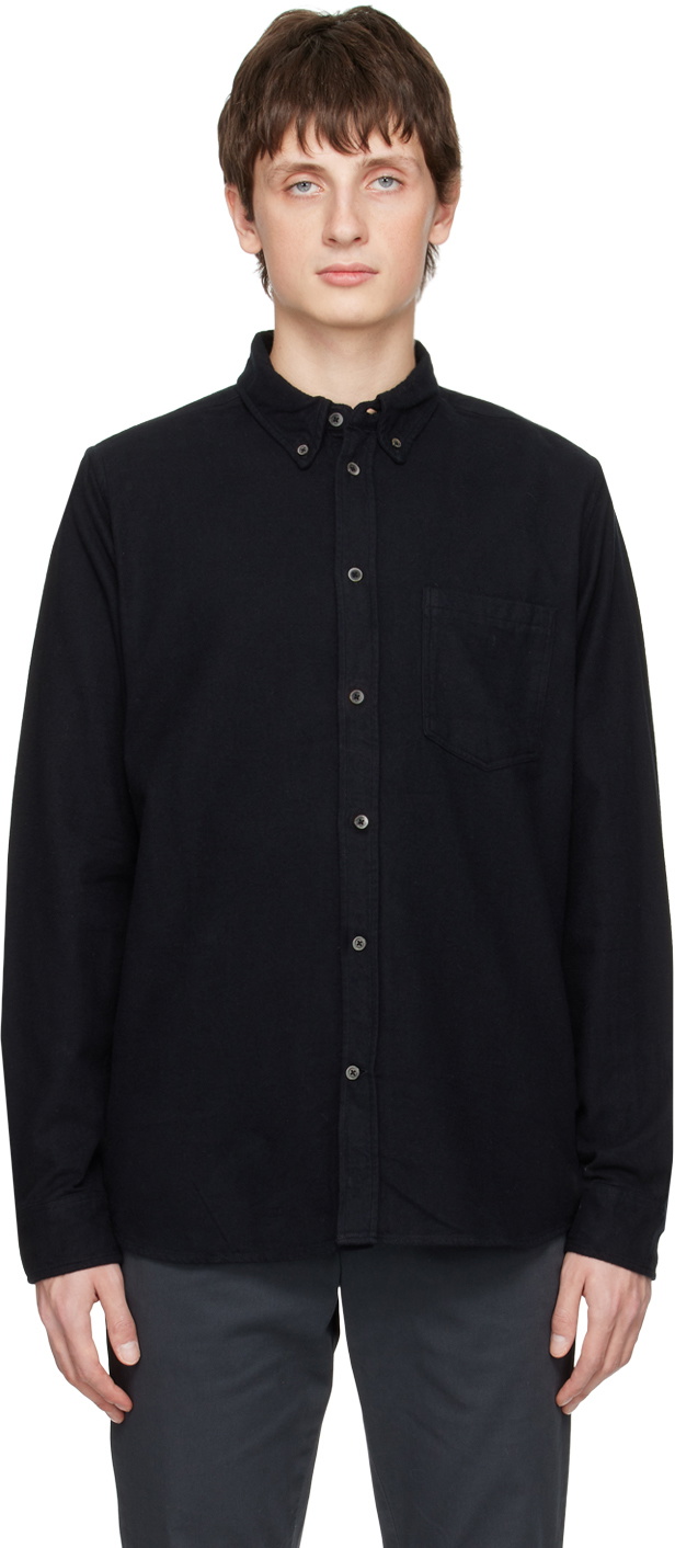 NORSE PROJECTS Black Anton Shirt Norse Projects