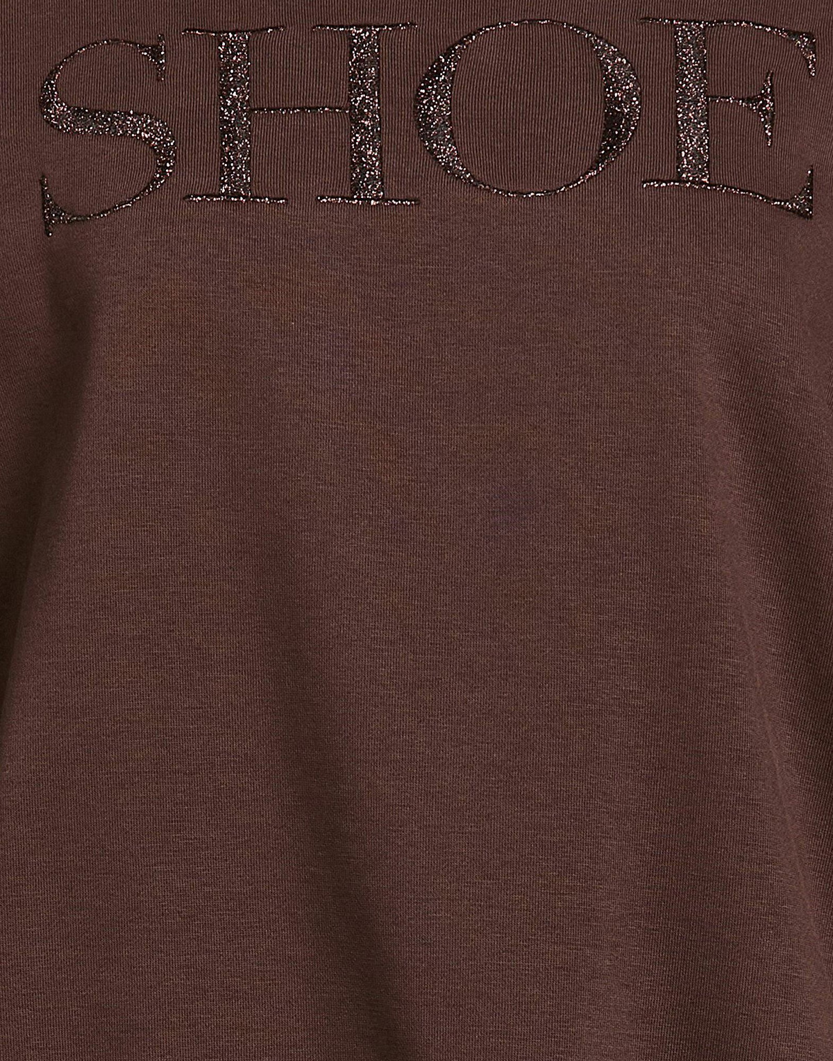 Shoe Womens Sweatshirt in Brown
