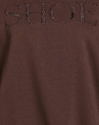 Shoe Womens Sweatshirt in Brown