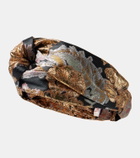 Valentino Jacquard lamé headband