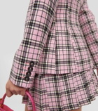 Giuseppe di Morabito Checked wool blazer