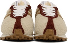 Lanvin Beige Fleece BumpR Sneakers