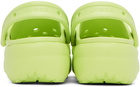 Crocs Green Classic Platform Clog