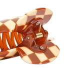 Tort Women's Anna Claw Clip in Brown Checkerboard