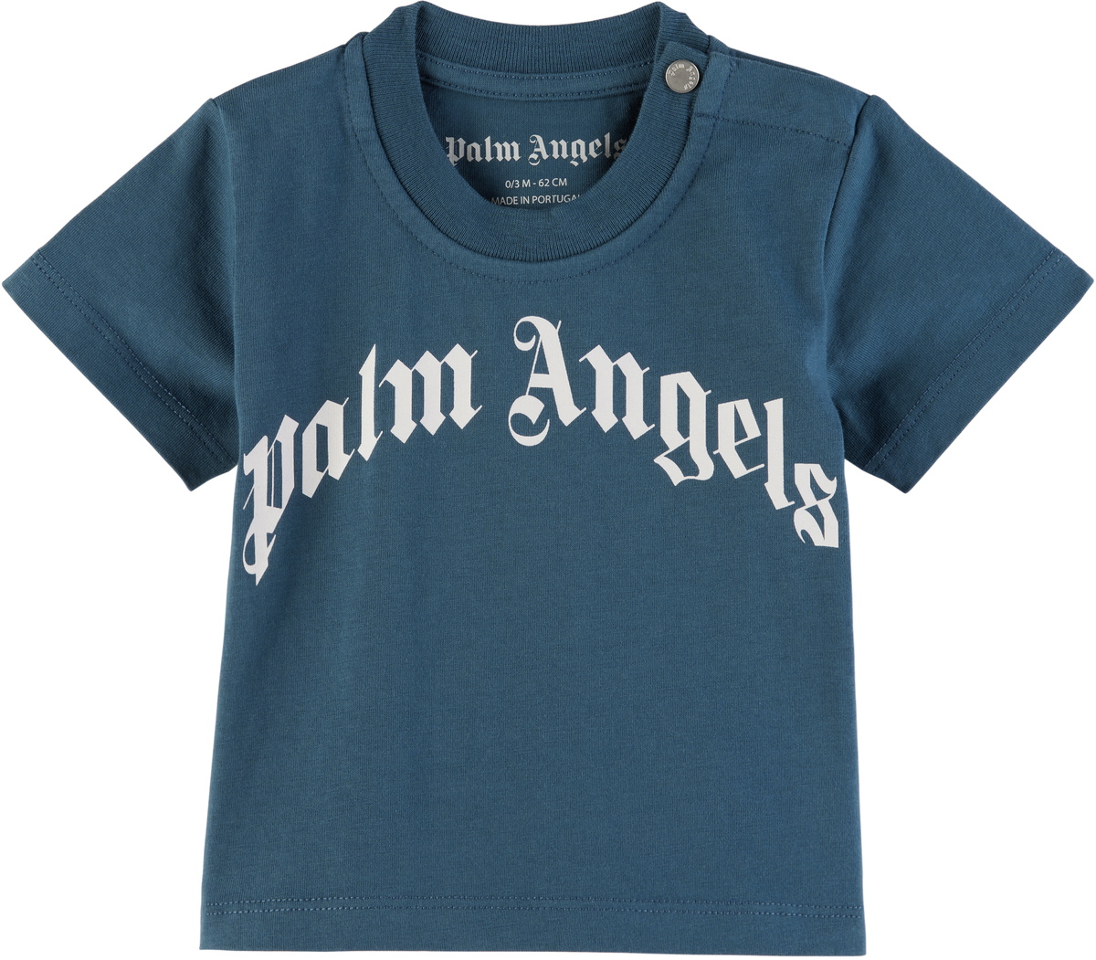 Palm Angels Baby Blue Logo T-shirt Set Palm Angels