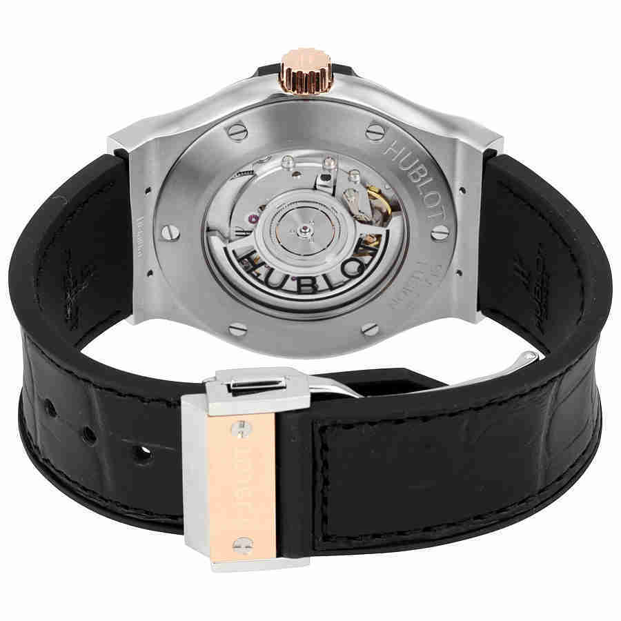 Hublot Classic Fusion Automatic Matte Black Dial Mens Watch 542.NO.1181.LR