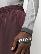 Saul Nash Grey Intarsia-Knit Top