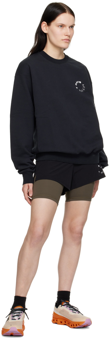 7 DAYS Active Black Training Shorts
