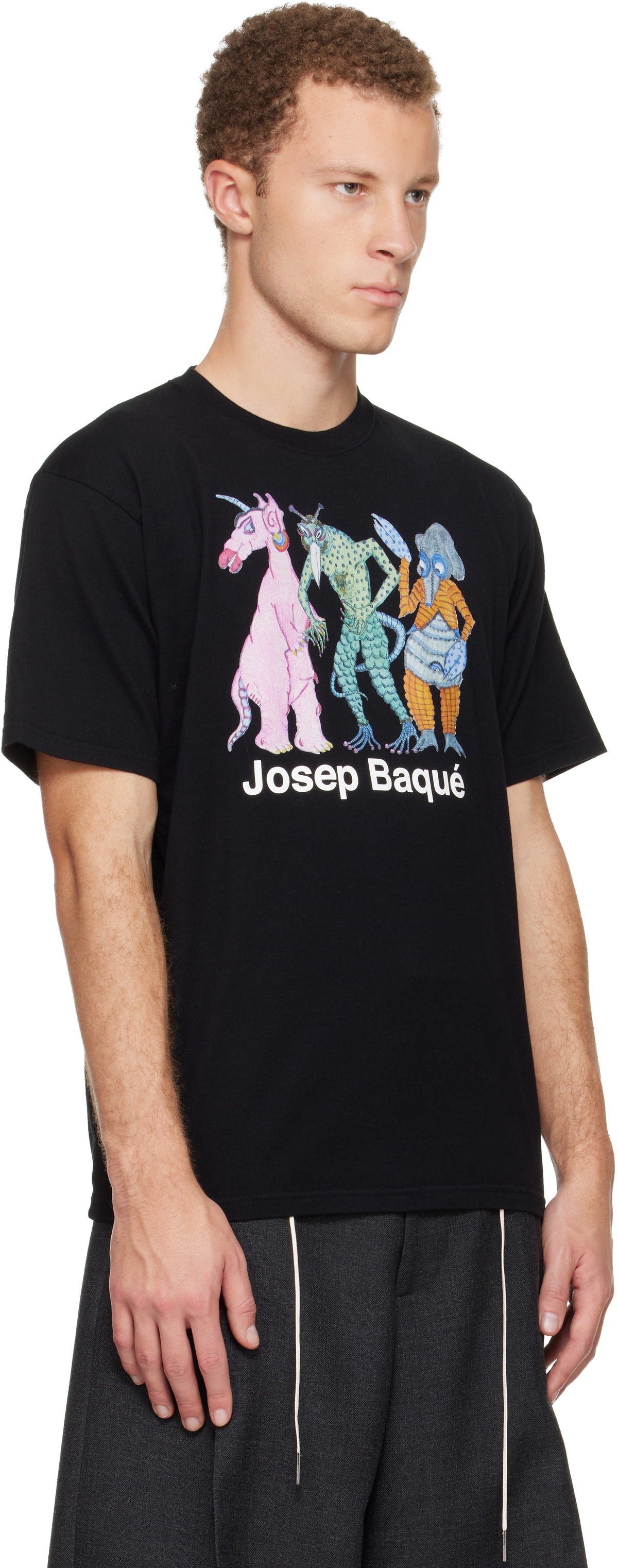 UNDERCOVER Black UC2E3804 T-shirt
