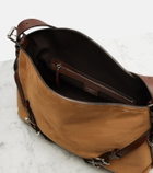 Givenchy Voyou Medium suede shoulder bag