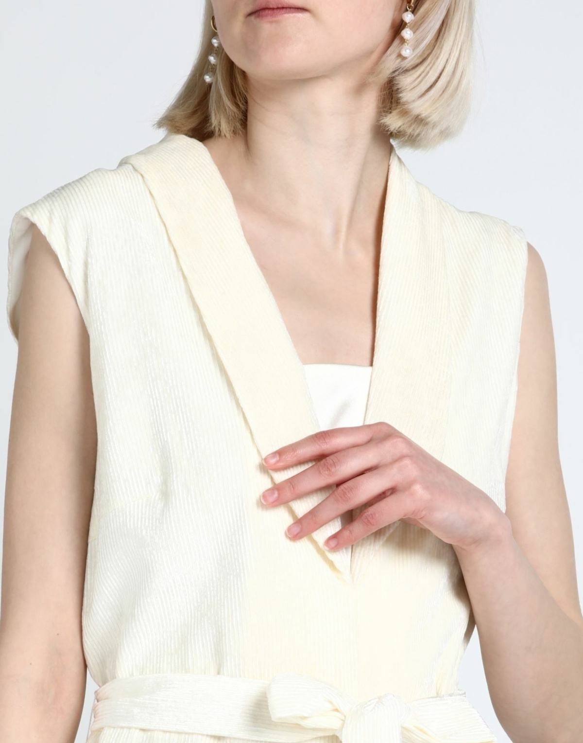Peserico Womens Jumpsuit Cream