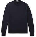 TOM FORD - Slim-Fit Merino Wool Sweater - Blue