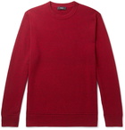 Theory - Hills Mélange Cashmere Sweater - Red