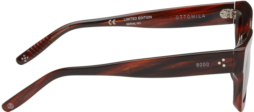 OTTOMILA Brown Stinger Sunglasses