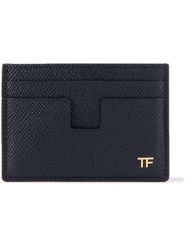 Photo: TOM FORD - Full-Grain Leather Cardholder with Money Clip
