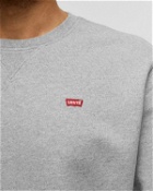 Levis New Original Crew Grey - Mens - Sweatshirts
