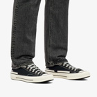 Converse Men's Chuck 70 Hacked Heel Ox Sneakers in Black/Dark Moth/Egret