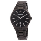 Mathey-Tissot Urban Metal Quartz Black Dial Mens Watch H411MNN
