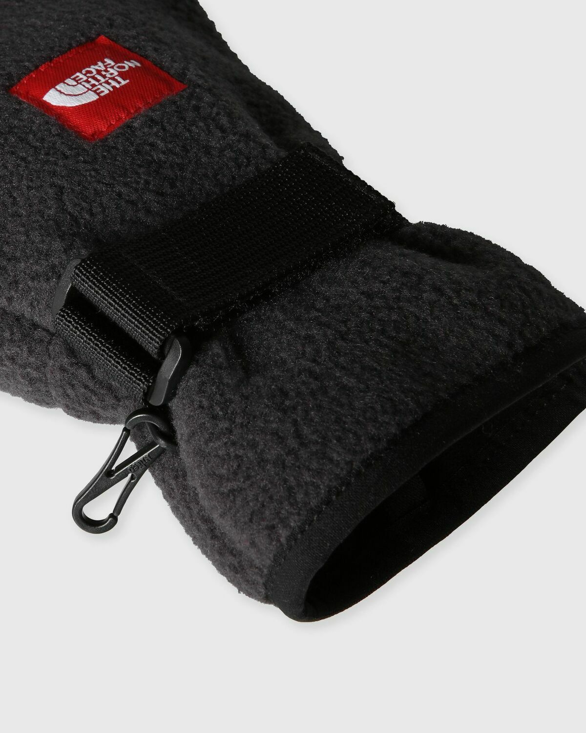 The North Face TNF Red Box Fleece Glove Black Mens Glofe