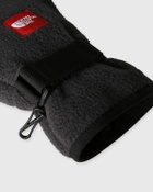 The North Face TNF Red Box Fleece Glove Black Mens Glofe