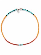 Mikia - Heilish Multi-Stone and Silver Beaded Necklace