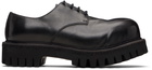 A DICIANNOVEVENTITRE Black Horse Octa Low Derbys
