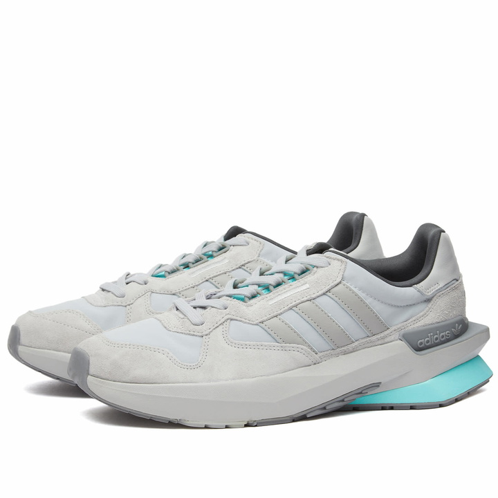 Photo: Adidas Men's Treziod PT Sneakers in Grey/Silver