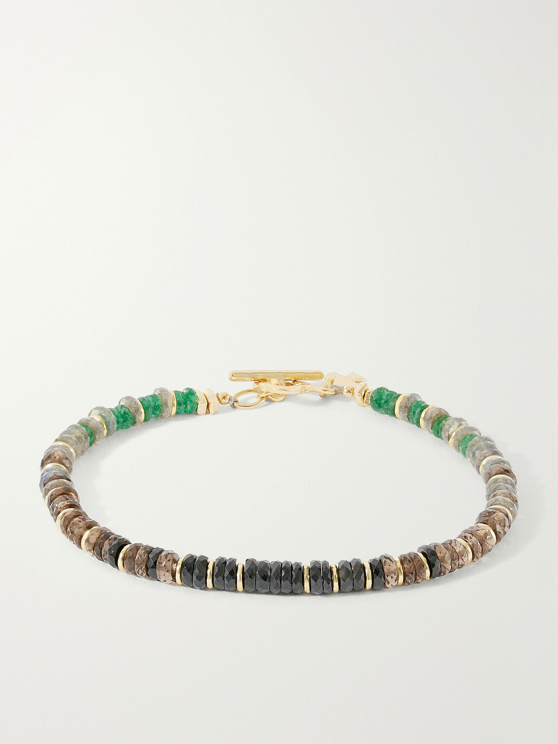 Peyote Bird - Tecolote Gold-Plated Multi-Stone Bracelet - Multi