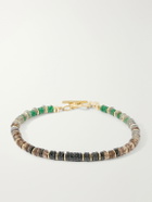 Peyote Bird - Tecolote Gold-Plated Multi-Stone Bracelet - Multi