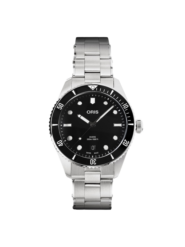 Photo: Oris - Divers Date Automatic 39mm Stainless Steel Watch, Ref. No. 01 733 7795 4054