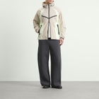 Nike Men's Tech Woven Pro Oversized Jacket in Cream/Volt Tint/Black