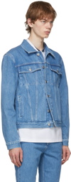 Burberry Blue Denim Satchwell Jacket