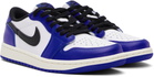 Nike Jordan Navy & White Air Jordan 1 Low Sneakers