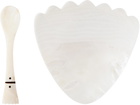 Gohar World Off-White Caviar Service Set