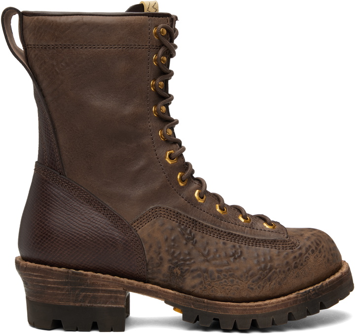 Photo: visvim Brown Cossack Folk Boots