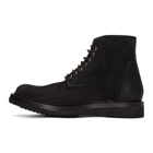 Rick Owens Black Chukka Creeper Boots