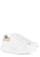 Alexander McQueen Oversized White Leather Sneakers, Sneakers, White