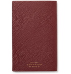 Kingsman - Smythson Panama Cross-Grain Leather Notebook - Burgundy