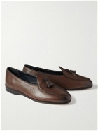 Rubinacci - Marphy Tasselled Leather Loafers - Brown