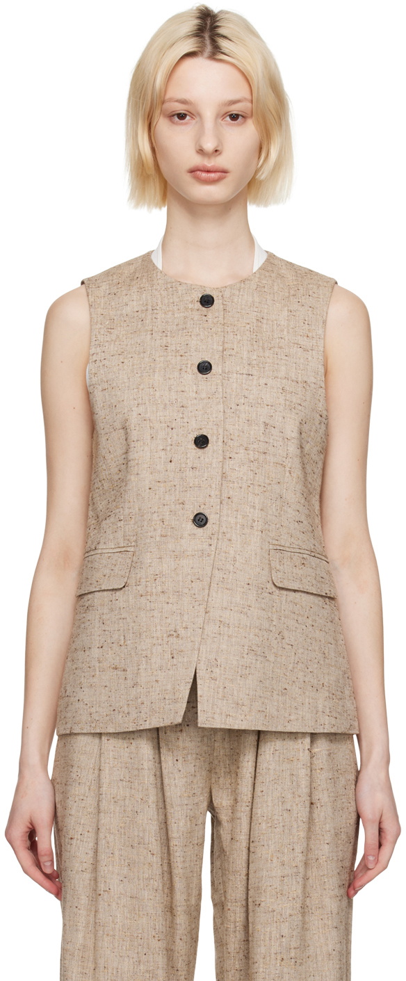 CO SSENSE Exclusive Beige Vest