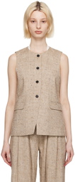 CO SSENSE Exclusive Beige Vest